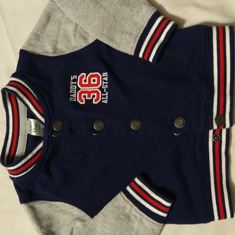 Carter's Jersey "Daddy's All Star" Jacket